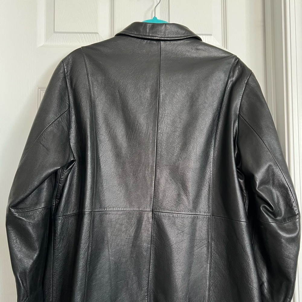 Wilsons Leather Sleek Black Jacket - Picture 4 of 8